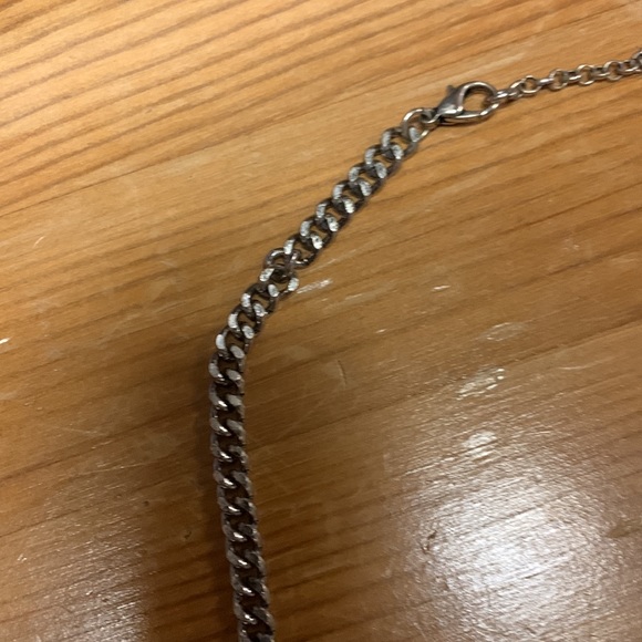 Statement necklace with faux turquoise - Picture 5 of 5